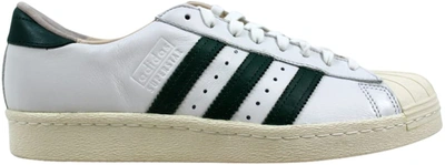 Pre-owned Adidas Originals  Superstar 80s Recon Crystal White In Crystal White/green-off White