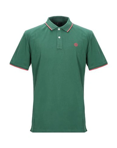 Henri Lloyd Polo Shirts In Green