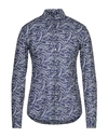 Daniele Alessandrini Shirts In Dark Blue