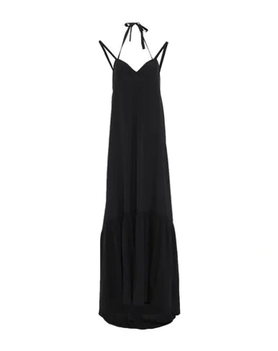 Manila Grace Long Dresses In Black