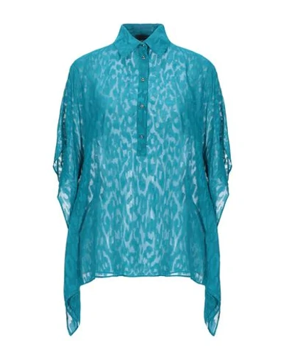 Just Cavalli Blouses In Green