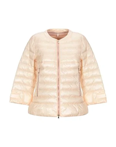 Geospirit Down Jackets In Light Pink