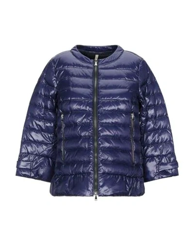 Geospirit Down Jackets In Purple