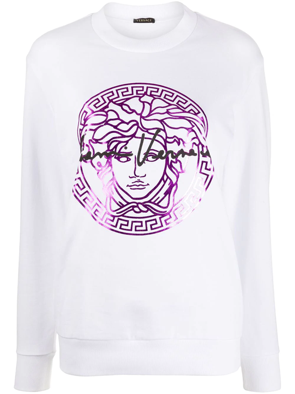 versace white sweatshirt