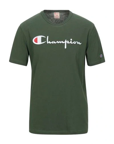 Champion T-shirts In Green