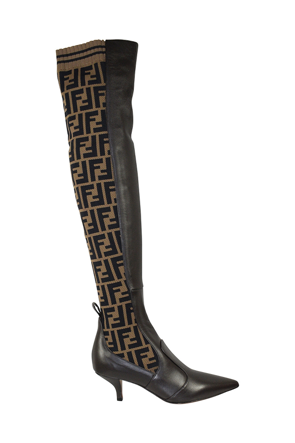 fendi knee boots
