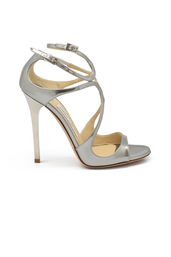 Jimmy Choo Lance Sandals In Silver | ModeSens