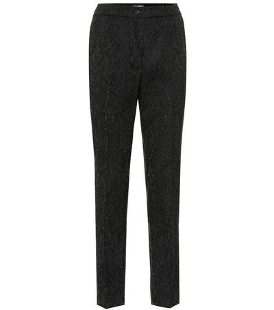 Dolce & Gabbana High-rise Skinny Pants In Black