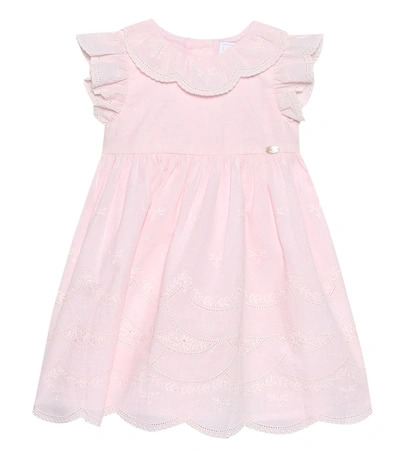 Tartine Et Chocolat Baby Cotton Dress In Pink