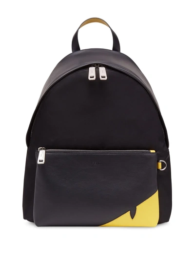 Fendi 黑色 Bag Bugs Mono Eye 双肩包 In Black