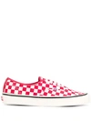 Vans Checked Authentic 44 Dx Sneakers In Red