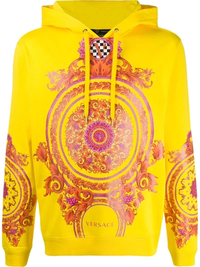 Versace Le Pop Classique Print Hoodie In A2346