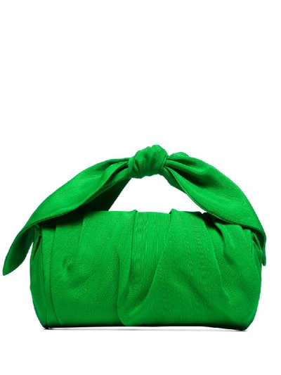 Rejina Pyo Nane Gathered Tote In Green