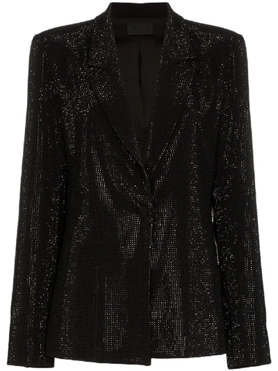 Rta Sasha Sequinned Blazer In Black