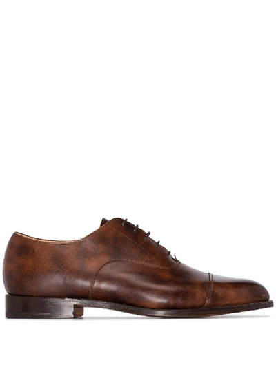 Tricker's Brown Appleton Oxford Shoes