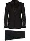 Givenchy Single-breasted Wool Blend Suit In Black