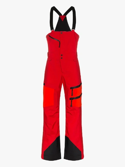 Peak Performance Red Vertical Gore-tex Ski Trousers