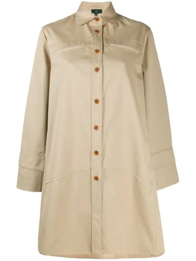 Jejia Swing Trench Coat In Neutrals