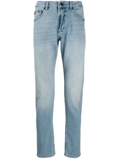 Versace Jeans Couture Jeans Mit Geradem Bein In Blue