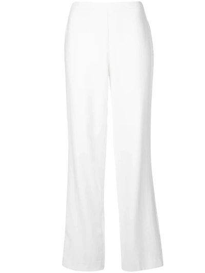 Natori Twill Trousers In White
