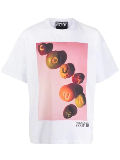 Versace Jeans Couture Fruity T-shirt In White