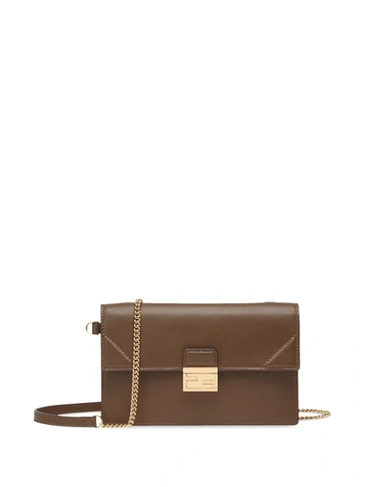 Fendi Kan U Wallet-on-chain Bag In Brown