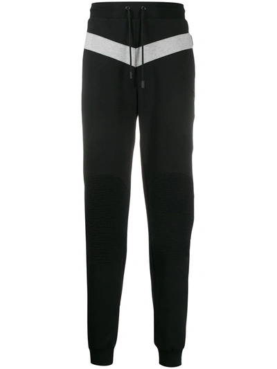 Philipp Plein Side Stripe Track Trousers In Black