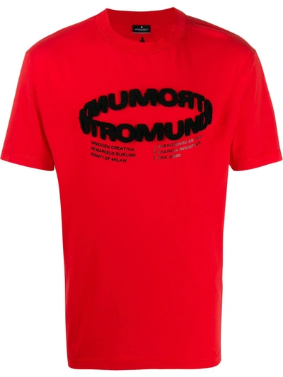 Marcelo Burlon County Of Milan Marcelo Burlon Men's Red Cotton T-shirt