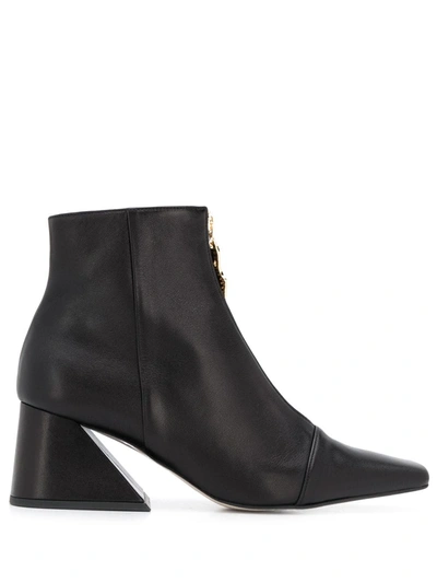Yuul Yie Chunky Heel Ankle Boots In Black
