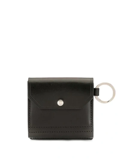 As2ov Foldover Small Wallet In Black