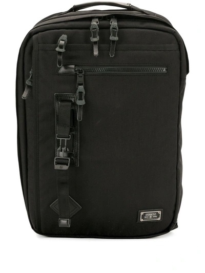 As2ov Canvas Utility Backpack In Black