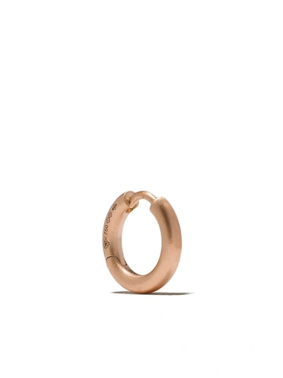 Le Gramme 18kt Brushed Red Gold 17/10g Bangle Earring In Rose Gold