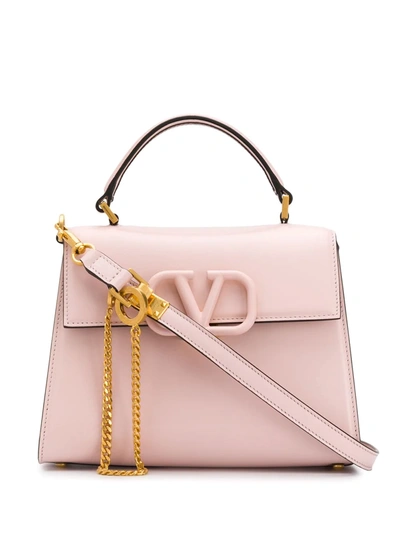 Valentino Garavani Vsling Shoulder Bag In Pink