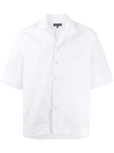 Ann Demeulemeester Byron Short Sleeve Shirt In White