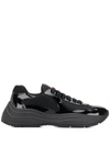 Prada America's Cup Sneakers In Schwarz