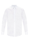 Lanvin Cotton Long-sleeved Shirt In White