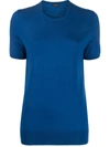 Joseph Knitted T-shirt In Blue