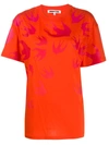 Mcq By Alexander Mcqueen Printed T-shirt In Orange