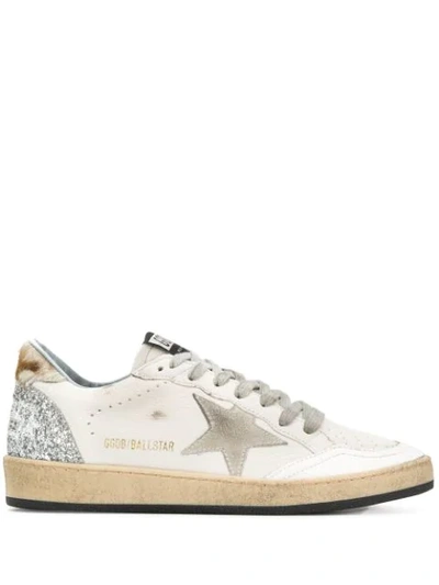 Golden Goose Star Logo Trainers In White