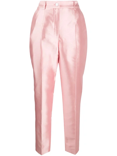 Dolce & Gabbana Tailored Trousers In Pink