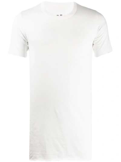 Rick Owens Short Sleeve T-shirt In White