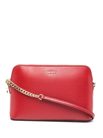 Dkny Bryant Crossbody Bag In Red