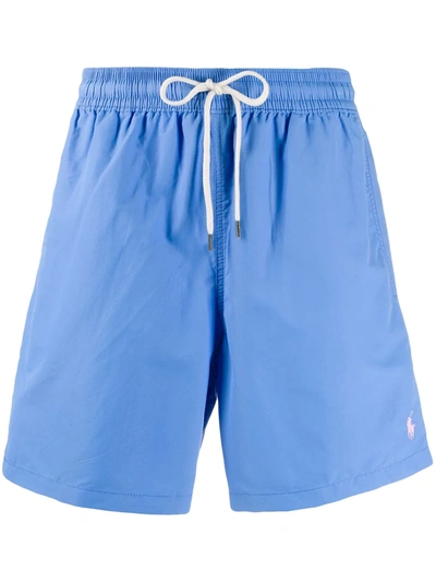 Polo Ralph Lauren Hawaiian Swim Shorts In Blue