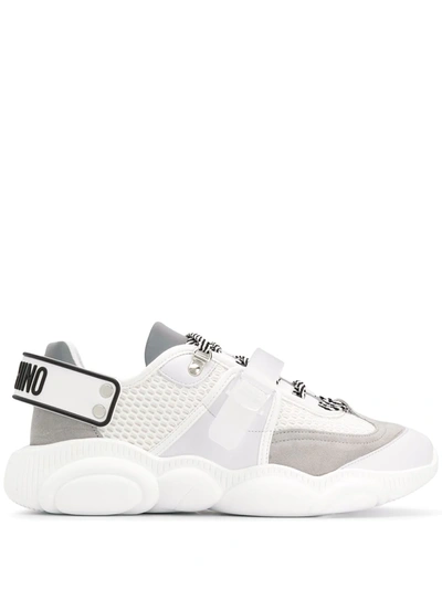 Moschino Teddy Roller Skates Low-top Trainers In White
