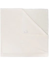 Givenchy Jacquard 4g Monogram Scarf In White