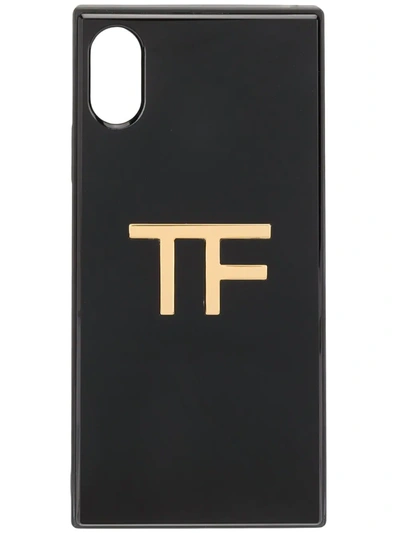 Tom Ford Logo Iphone X Case In Black