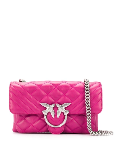 Pinko Love Shoulder Bag In Pink