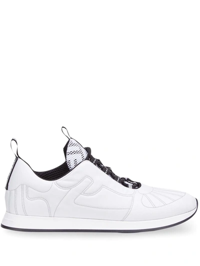 Fendi Ffreedom Slip-on Sneakers In White