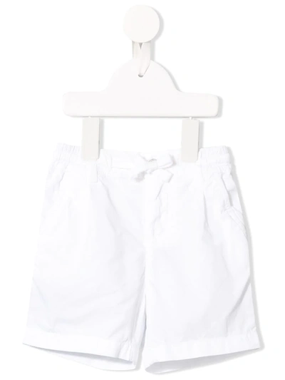 Dolce & Gabbana Babies' Cotton Bermuda Shorts In Bianco