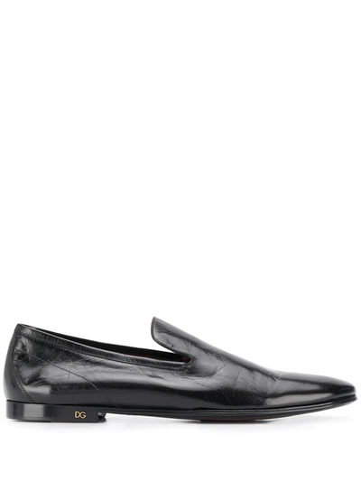 Dolce & Gabbana Classic Loafers In Black
